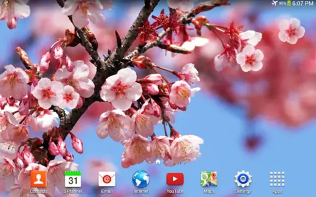 Sakura Live Wallpaper android App screenshot 0